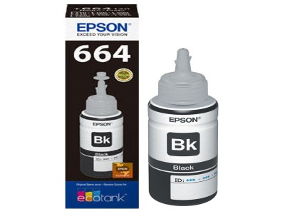 Refill Tinta Epson Black T6641 Original
