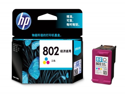 HP 802 Small Color Ink Cartridge