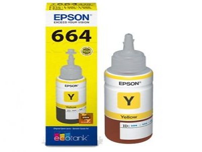 Refill Tinta Epson Yellow T664 Original